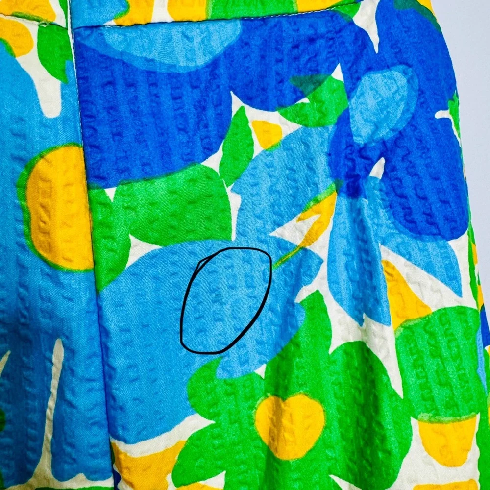 J crew tie waist high rise skirt